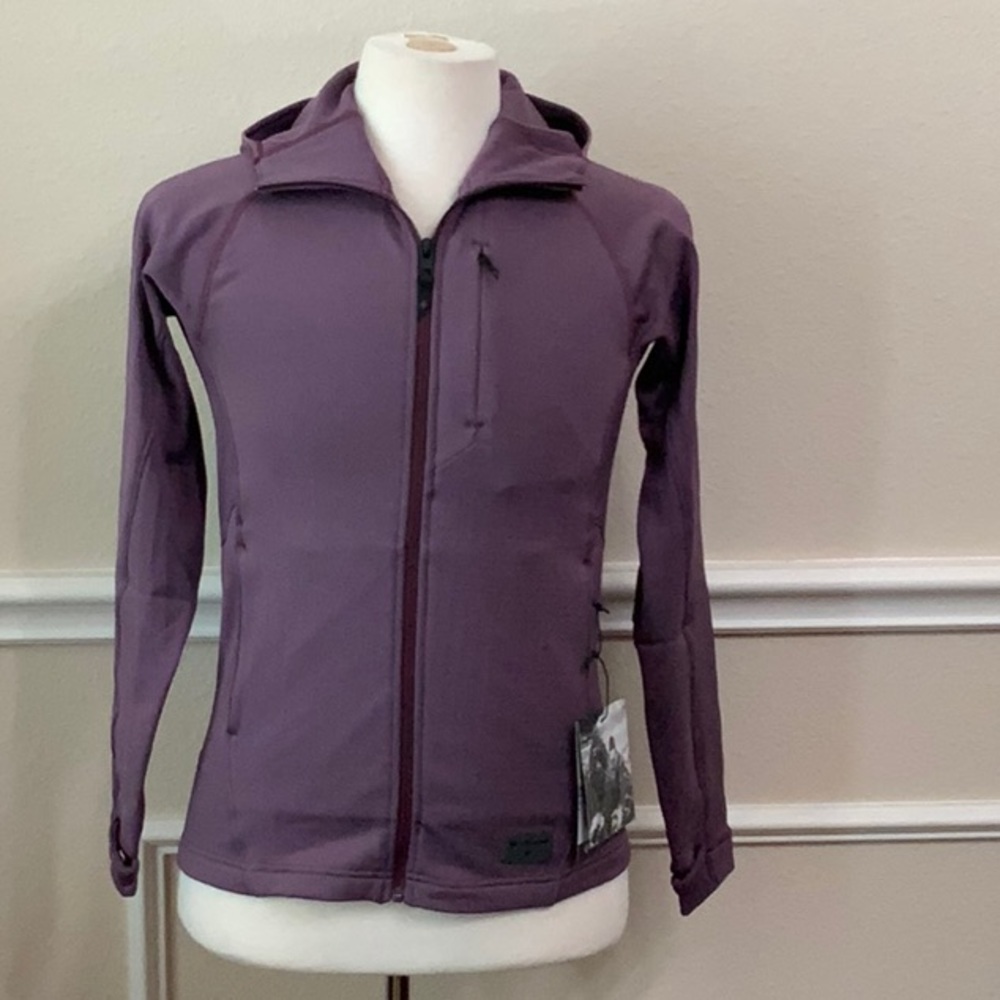 Black Diamond FACTOR FLEECE HOODY - Plum